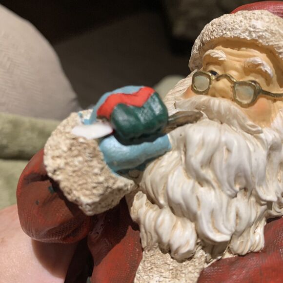 Susan Winget LANG &‎ WISE Classic Santa 1997 Number 1 Missing Pipe - Picture 12 of 12